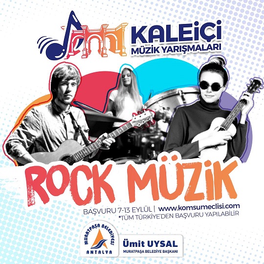 Muratpaşa’da Heyecan rock’la devam ediyor