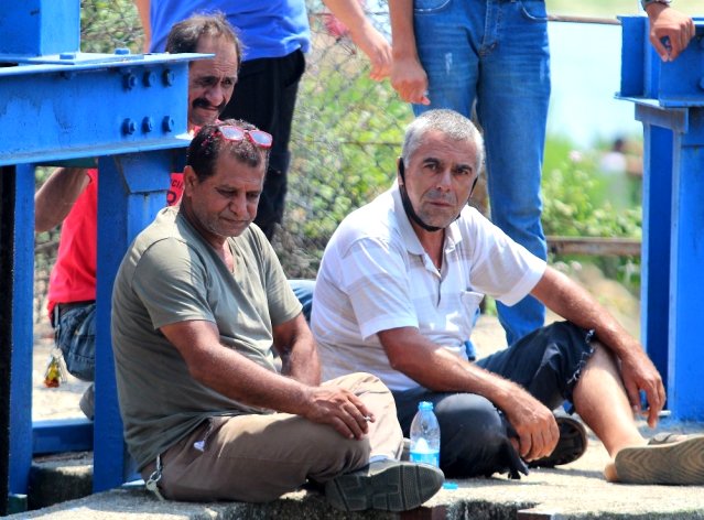 Antalya’da su kanalı başında acı bekleyiş