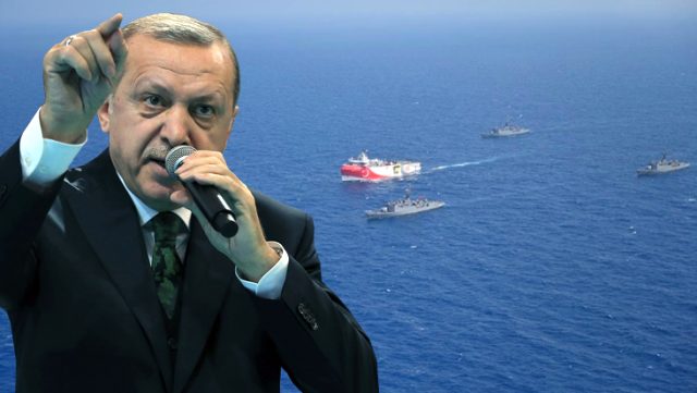 Erdoğan’ın “İlk cevabı aldılar” sözünün perde arkasında Yunan gemisinin kaçması var