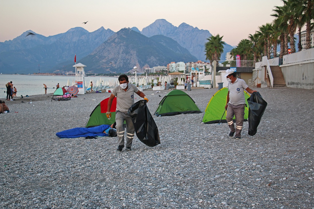 Vatandaşlara “çöp konteynerlerini kullanın” çağrısı