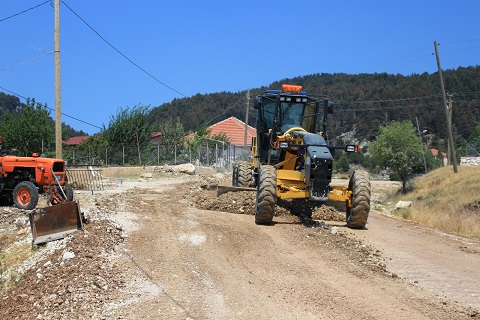 Kuzca ’da Yol Bakım Onarım Çalışması