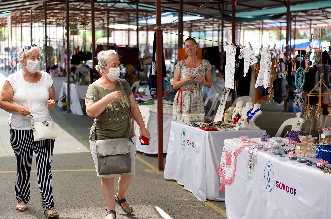 Bu pazarda kadın emeği değerleniyor