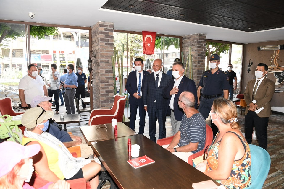 GÜVENLİ ŞEHİR ANTALYA’MIZIN KUMLUCA İLÇESİNDE PANDEMİ TEDBİRLERİ DENETİMİ…