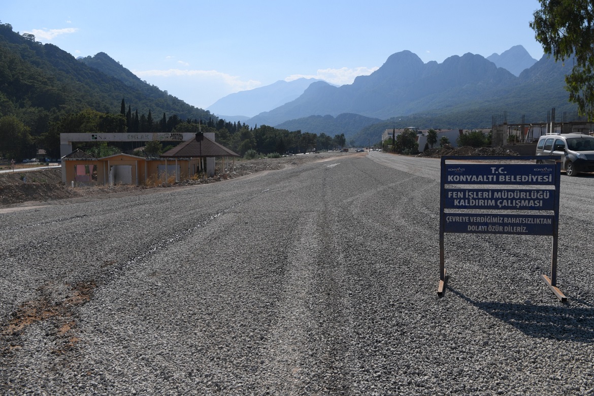 Konyaaltı’ndan Sarısu’ya yeni yol