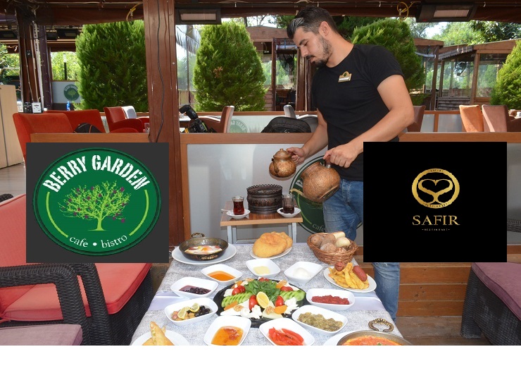 Keyifli günün adresi Berry Garden ve Safir Restauorant