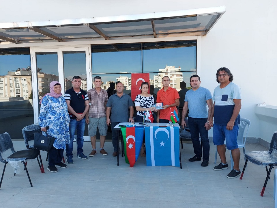 Irak Türklerinden Antalya Azerbaycan Kültür ve Dayanışma Derneği’ne destek ziyareti