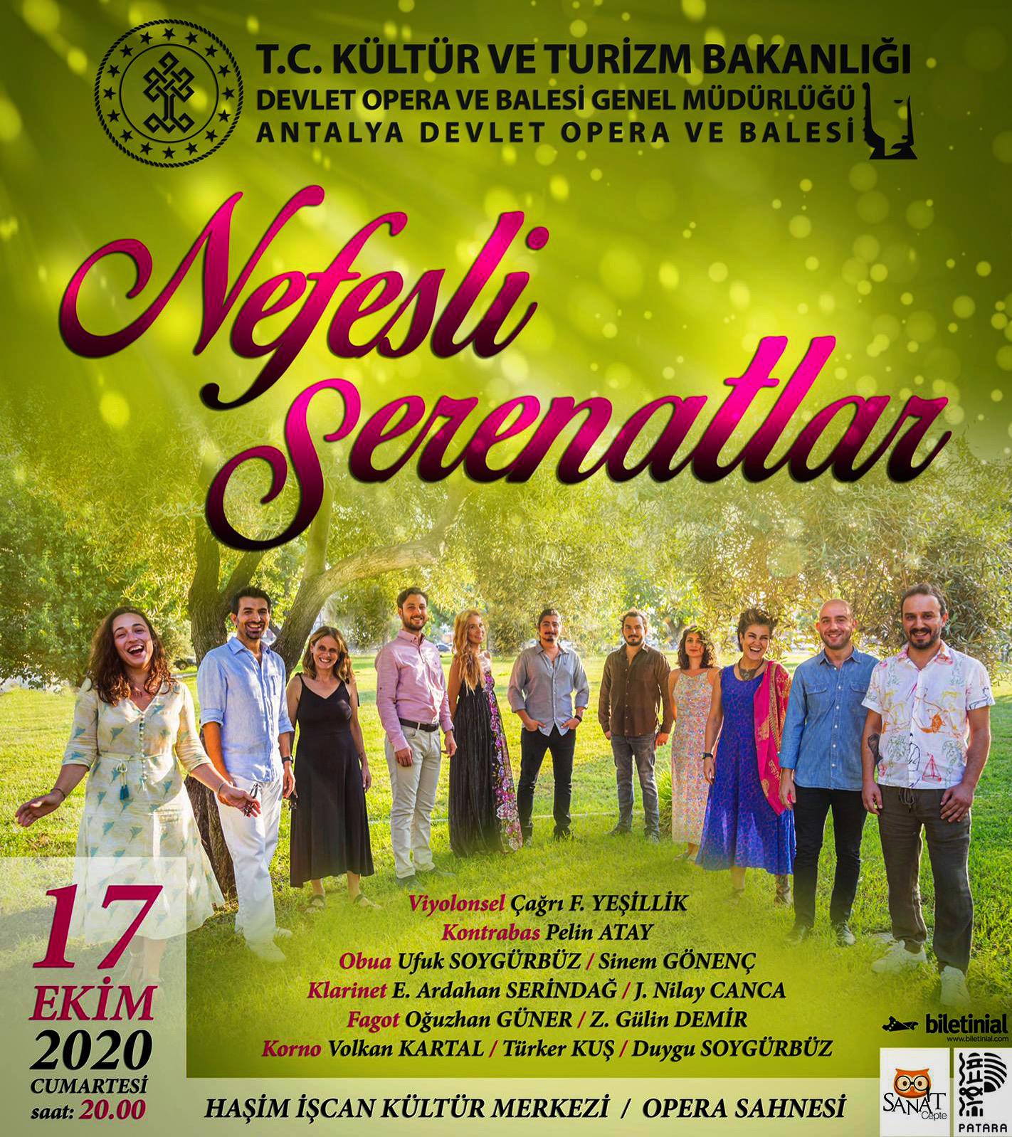 Opera Sahnesinde “Nefesli Serenatlar”