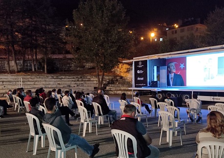 Altın Portakal Sinema Tırı Akseki ve Kaş’taydı