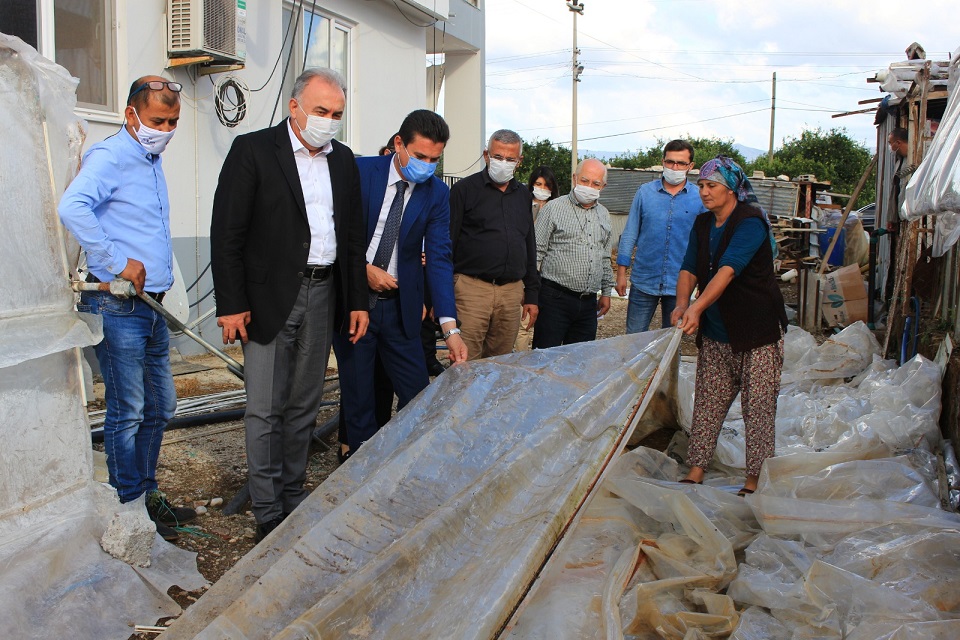 Başkanvekili, Mehmet Hacıarifoğlu Kumluca’da incelemelerde bulundu