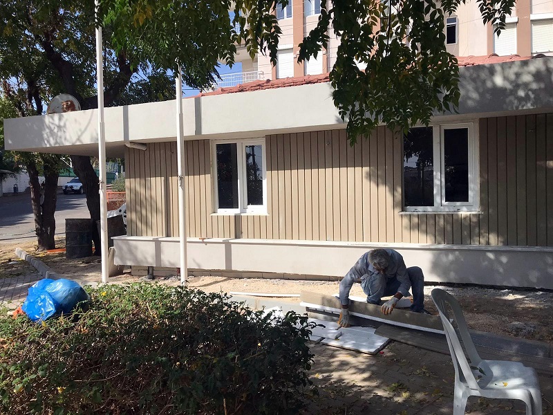 MANAVGAT BELEDİYESİ AYDINEVLER MUHTARLIK BİNASI’NI YENİLİYOR
