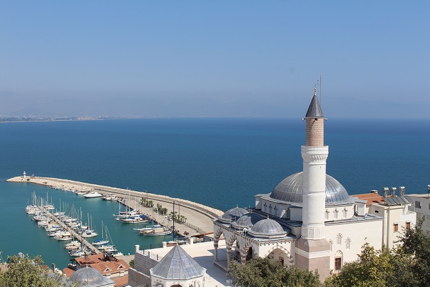 Finike Eroğlu Nuri Cami’nde son rötuşlar