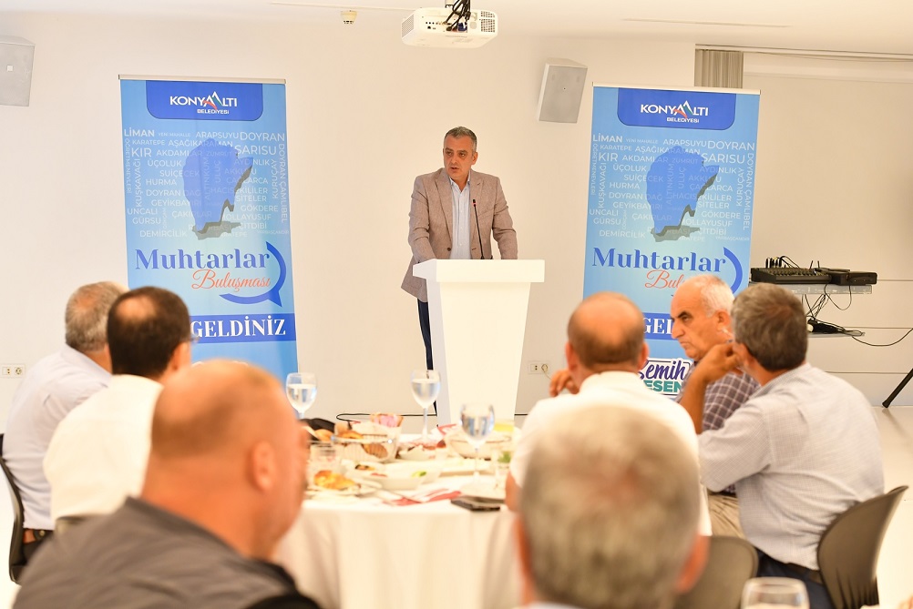 Başkan Esen, müjdeleri muhtarlarla paylaştı