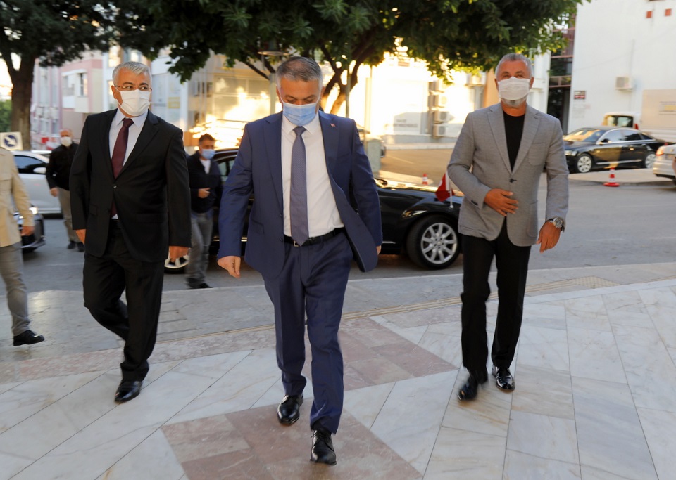 Vali Ersin Yazıcı Başkan Sözen’i ziyaret etti