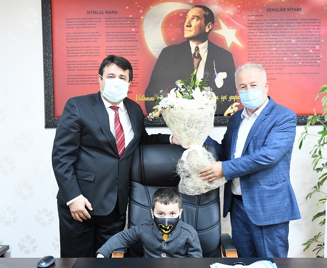 BAŞKAN ŞAHİN’DEN MİLLİ EĞİTİME ZİYARET