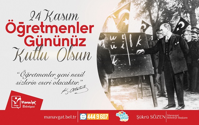 Başkan SÖZEN’in 24 Kasım Öğretmenler Günü Mesajı