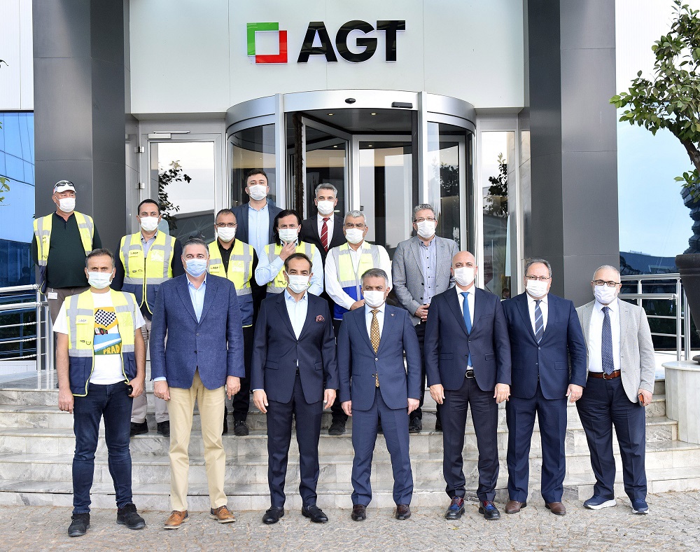 VALİ YAZICI ANTALYA OSB FİRMALARINI ZİYARET ETTİ