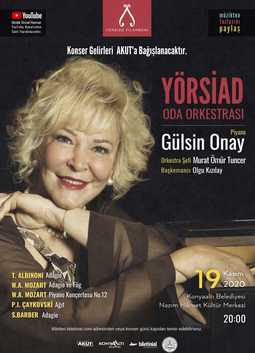 Gülsin Onay, AKUT için çalacak