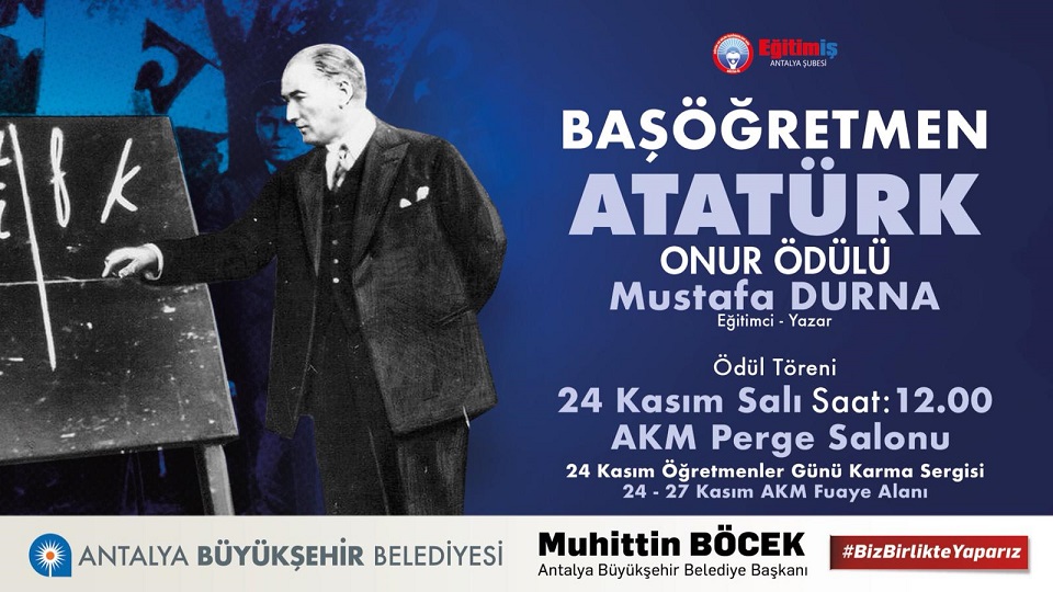 Büyükşehir’den Öğretmenler Günü kutlaması