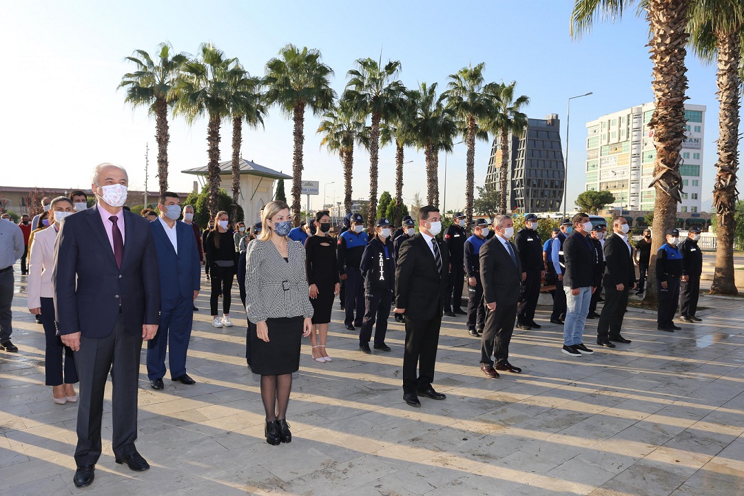 Kepez’de Büyük Önder Atatürk saygıyla anıldı