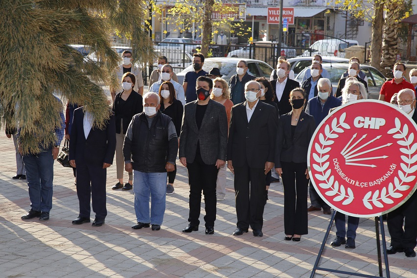 Döşemealtı 10 Kasım’da Atatürk’ü andı