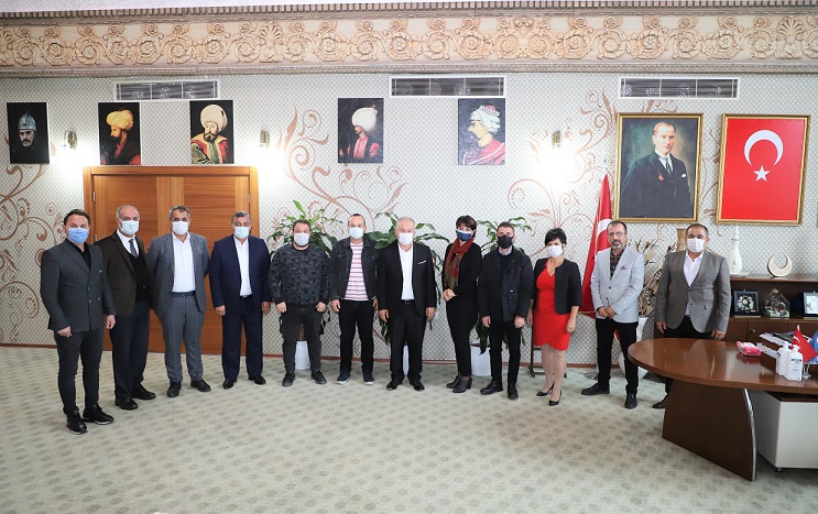BAŞKAN ŞAHİN’DEN DEĞERLENDİRME TOPLANTISI