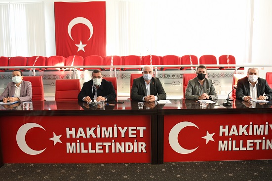 AKSU’DA İMAR KOMİSYONU TOPLANDI