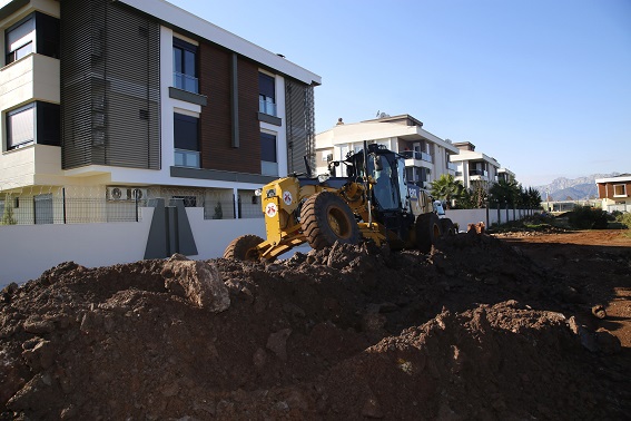 Altınkale Mahallesi’nde Yeni yol çalışması