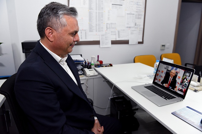 Başkan Uysal Kılıçdaroğlu ile online görüşme