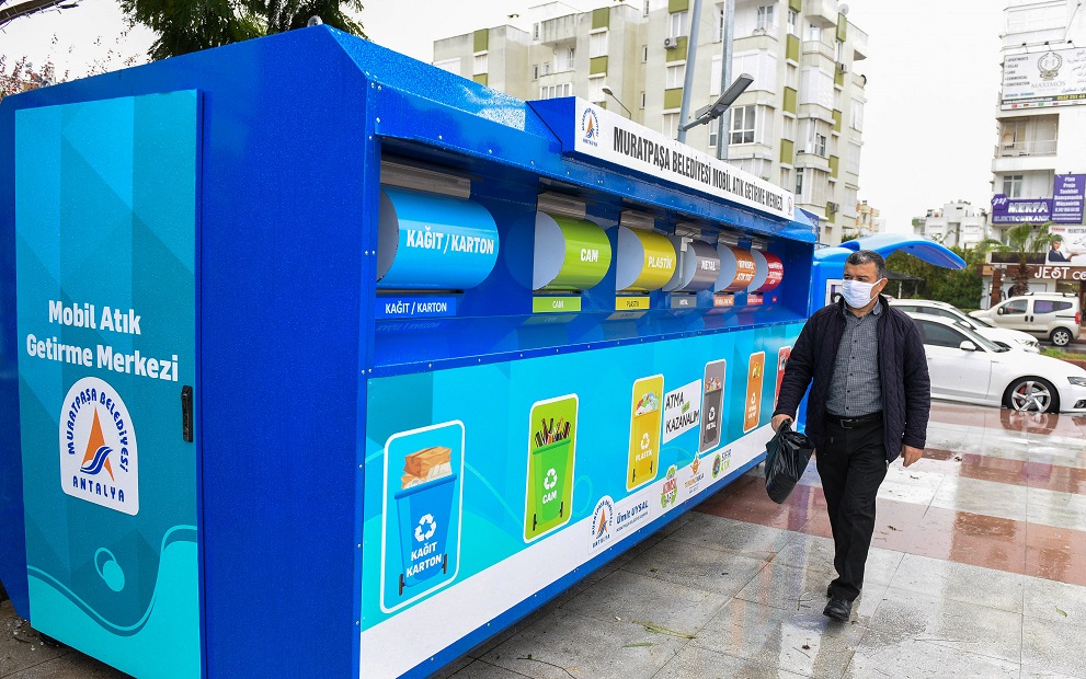 Mobil atık merkezlerinin sayısı arttırılıyor