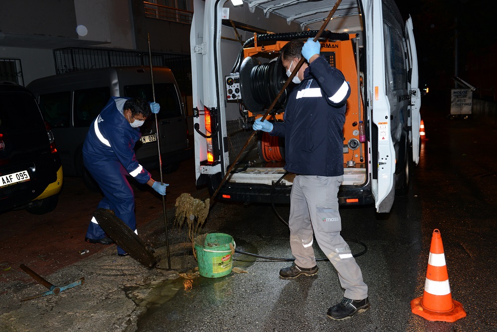 Antalya’nın alt yapısı için yoğun mesai