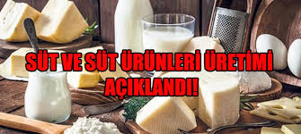Tüik Verilerine Göre Süt ve Süt Ürünleri Üretimi, Ekim 2020