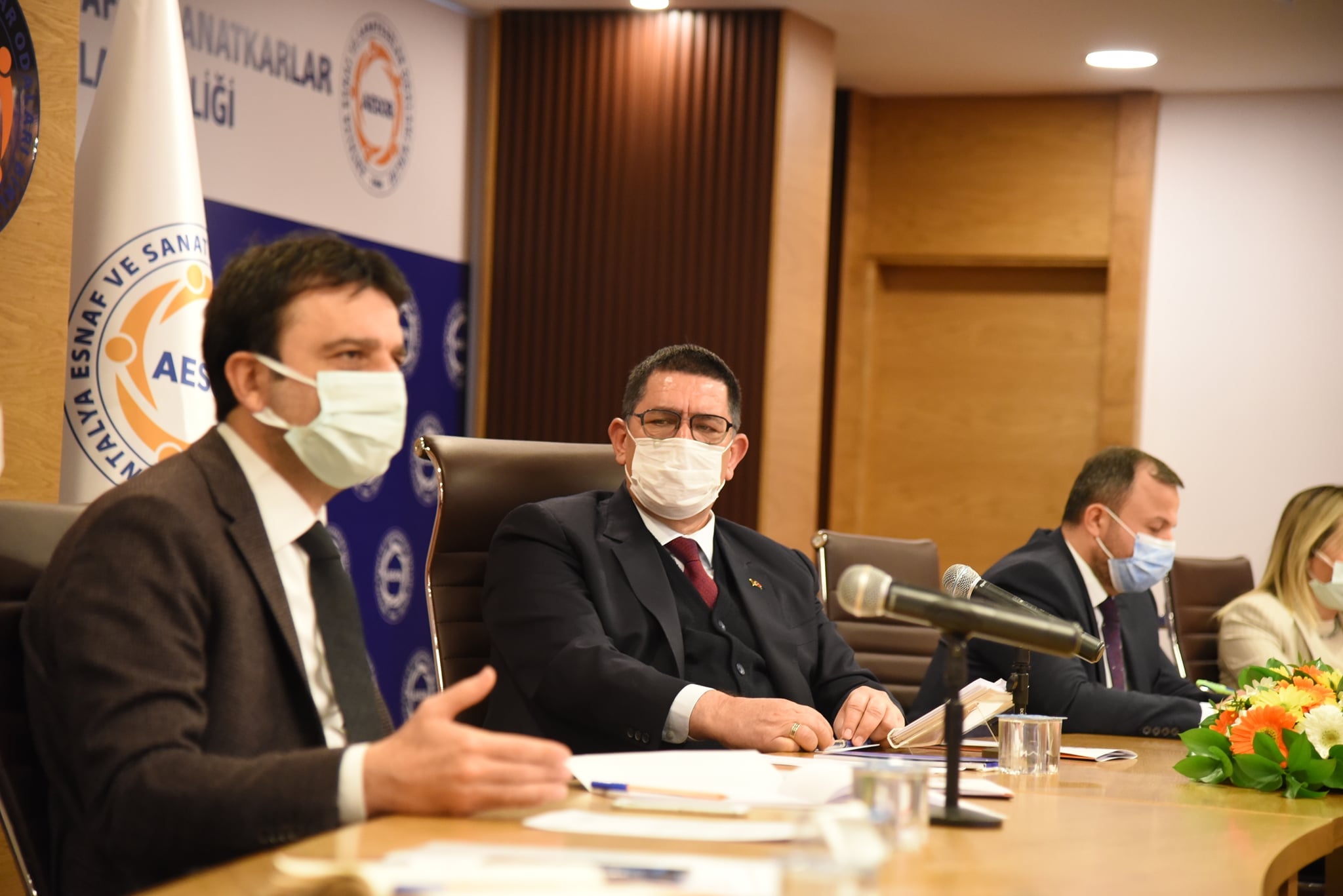 AESOB Başkanı Dere, Esnafın Sorunlarını Anlattı