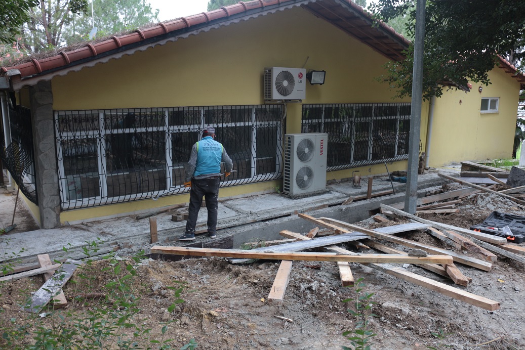 Serik Güreş Eğitim Merkezi yenileniyor