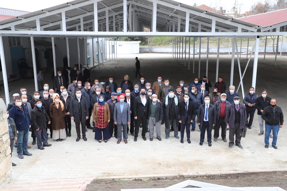 Küçükköy’de Kapalı Pazar Yeri Hizmete Açıldı