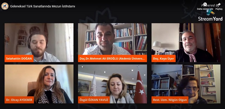 Akdeniz Üniversitesi’nden”Geleneksel Türk Sanatlarında Mezun İstihdamı”
