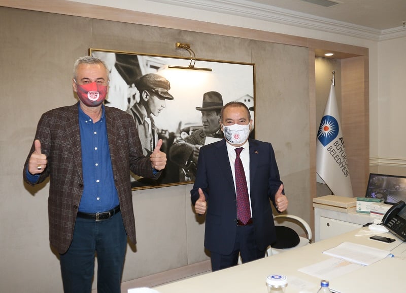 Yılmaz’dan Başkan Böcek’e ziyaret