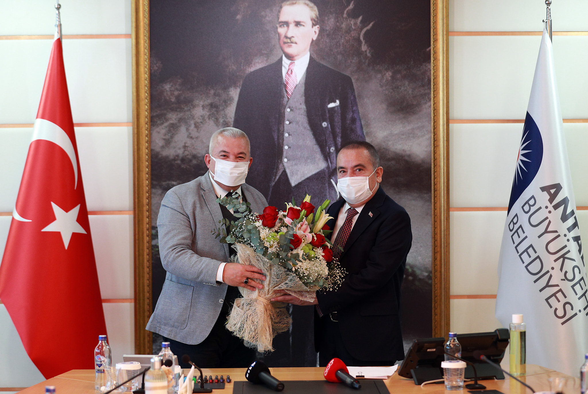 ALTSO Başkanı Şahin’den Başkan Böcek’e Ziyaret