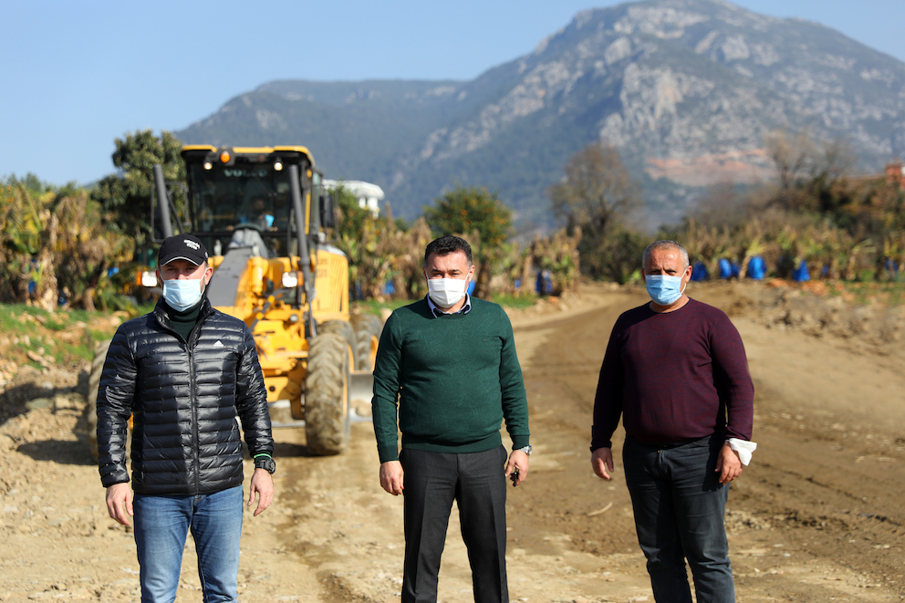 Alanya Belediyesi’nden ALKÜ’ye yeni bağlantı yolu