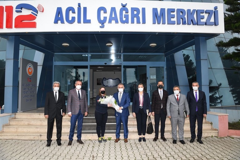 VALİ YAZICI, 112 GÜNÜ MÜNASEBETİYLE GERÇEKLEŞTİRİLEN TOPLANTIYA KATILDI
