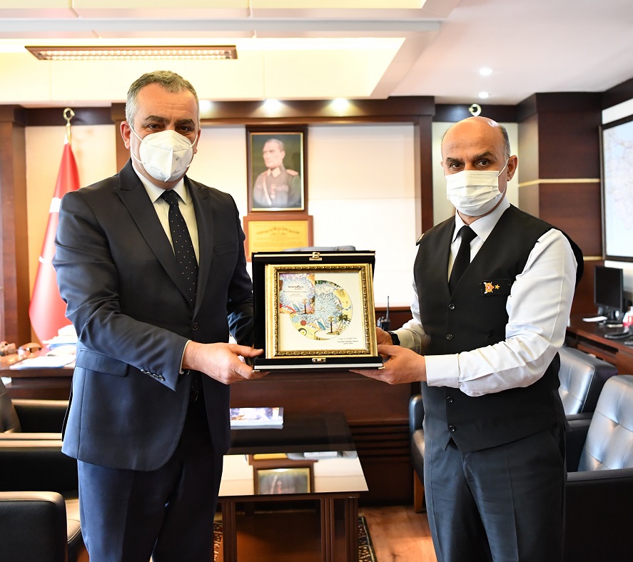Başkan Esen’den Komutan Başoğlu’na ziyaret