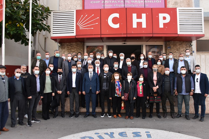 CHP ANTALYA ÖRGÜTLERİ BİR ARADA!