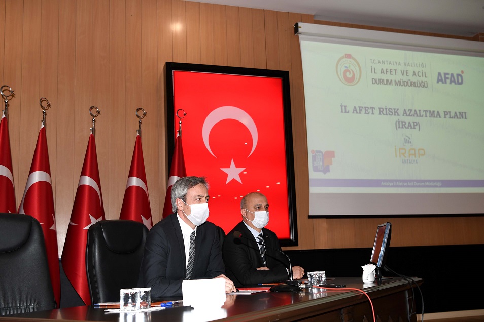 Afet risk azaltma planı hazırlık toplantısı gerçekleştirildi