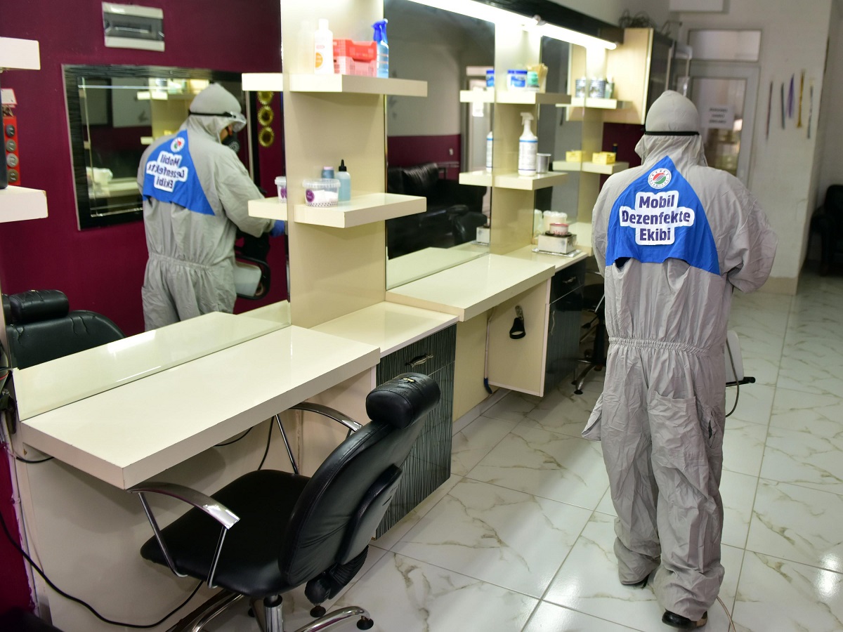 Kepez’in Mobil Timi, 84 bin 195 dezenfekte işlemi yaptı