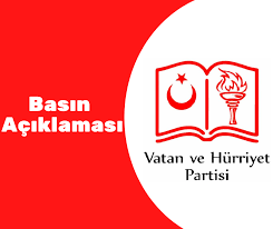 Vatan ve Hürriyet Partisi kamaoyuna basın açıklaması