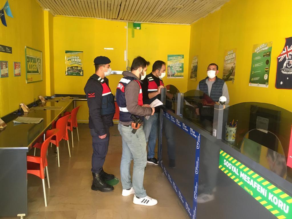 Jandarmadan, bahis ve kumar denetimi