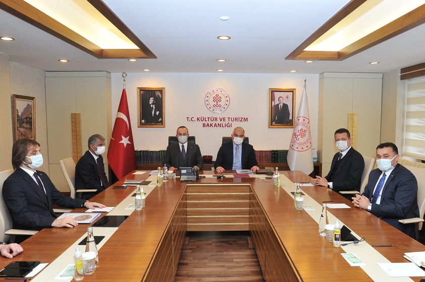 ANKARA’DA ÜÇ BAKANLA ALANYA ZİRVESİ