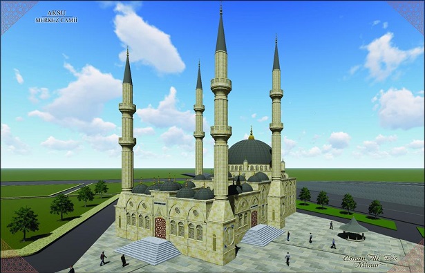 Aksu’ya Osmanlı Tarzı Cami