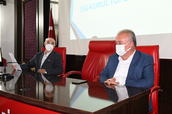 İş sağlığı ve güvenliği kurulu toplandı
