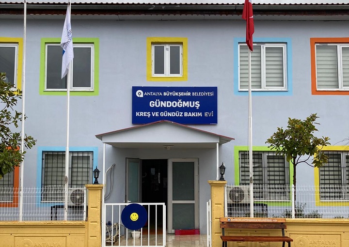 Gündoğmuş Kreş ve Gündüz Bakım Evi hizmette