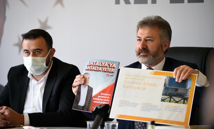 AK Parti Kepez İlçe Başkanı Bayraktar, Büyükşehir Vaat Ettiği Projeleri Fiyasko